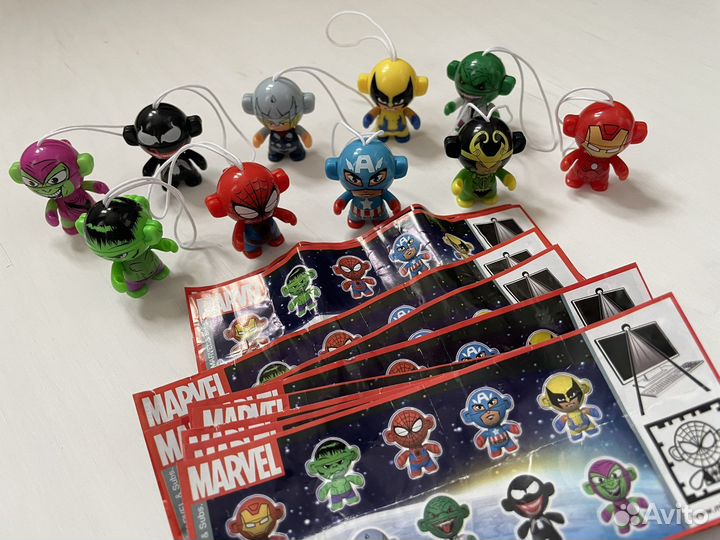 Киндер меджик Марвелл супергерои