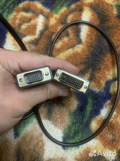 Кабель VGA-hdmi VGA-VGA VGA-DVI