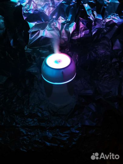 Увлажнитель воздуха, белый, мини