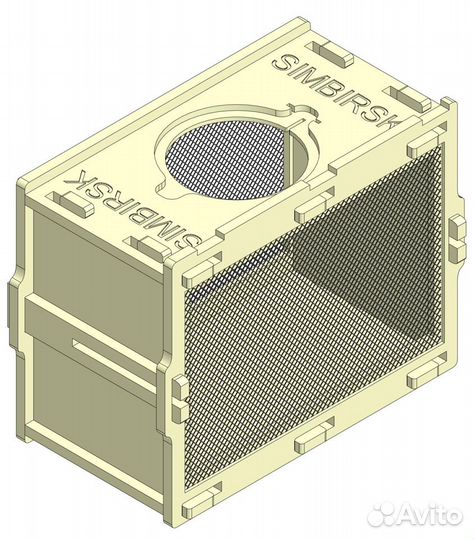 Ящик для бессотового пчелопакета Simbirsk