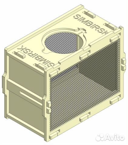 Ящик для бессотового пчелопакета Simbirsk