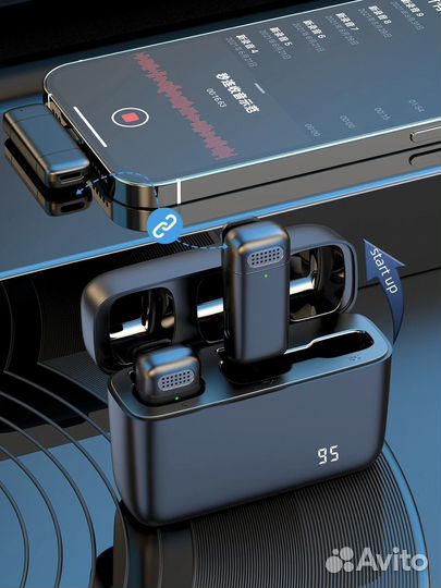 Беспроводной петличный микрофон