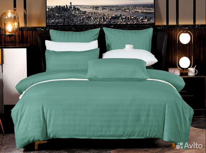 Страйп сатин как в отеле. Опт и розница