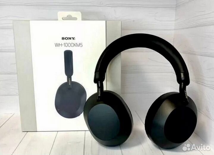 Наушники Сони WH-1000XM5 (чёрные)