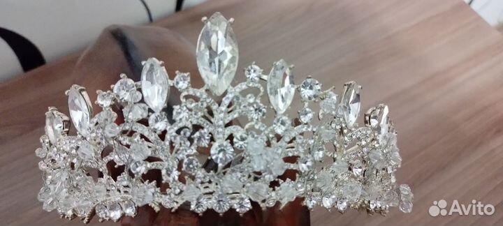 Корона тиара диадема+на ручки украшения