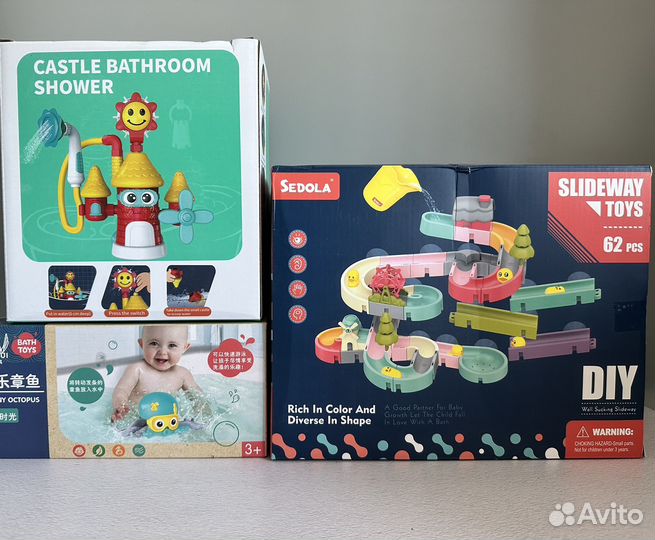 Игрушки для ванной и бассейна
