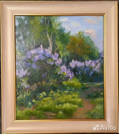 Картина Сирень весна