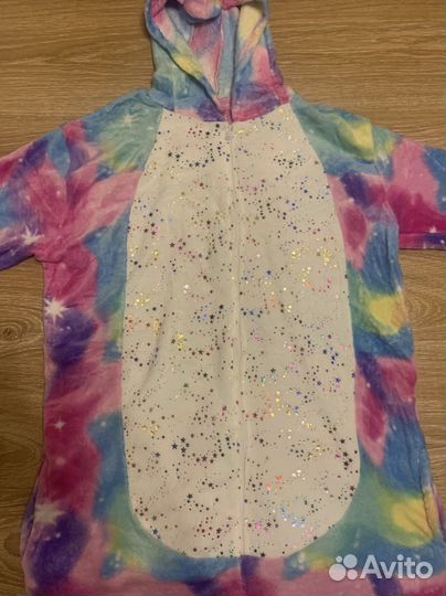 Пижама кигуруми единорог