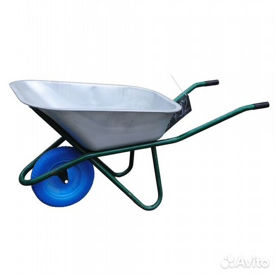 Тачка строительная мастер-2 с литым колесом