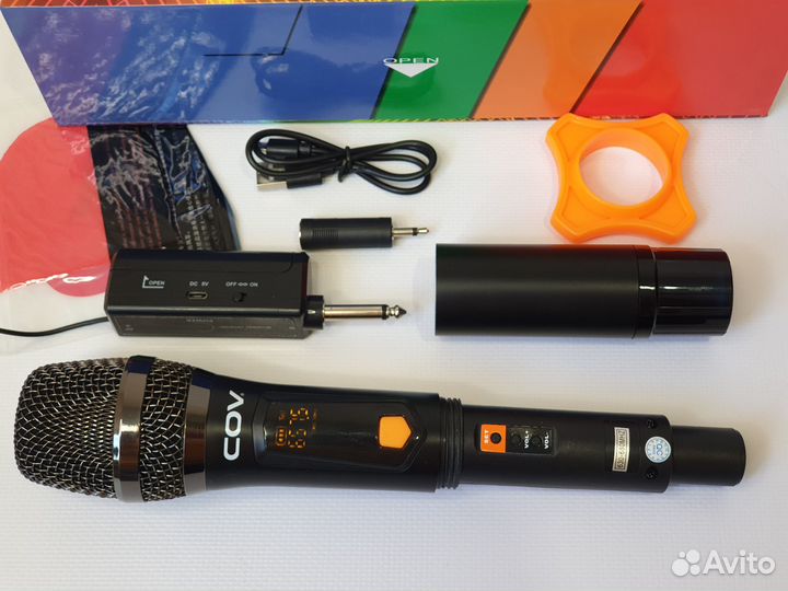Микрофон для караоке профессиональный 1 шт