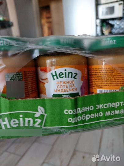Детское питание пюре Heinz