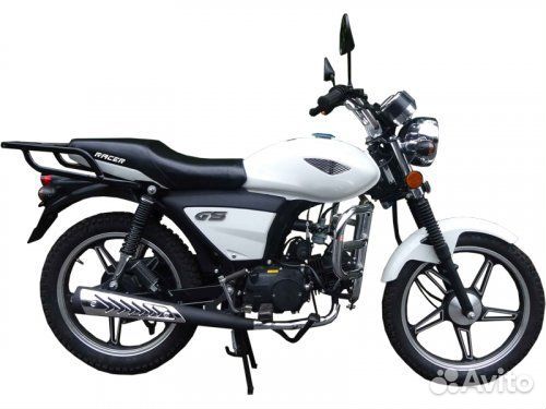 Мотоцикл Racer RC150-23 Tiger серый