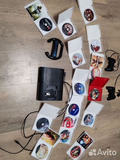 Игровая приставка ps3 с играми