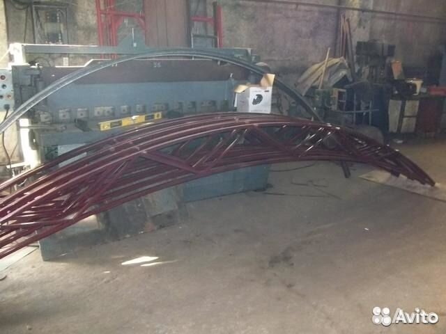 Гибка профильной трубы