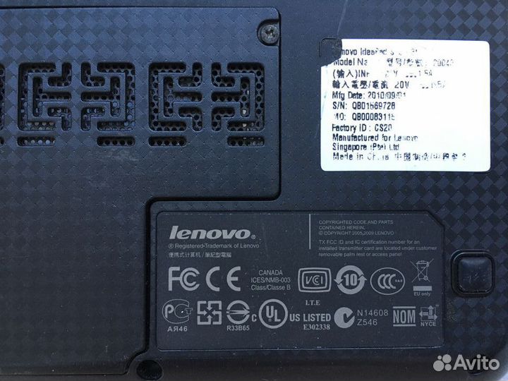 Lenovo S10-3T на запчасти