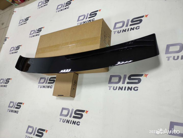 Спойлер на стекло Mercedes C class w204 Black