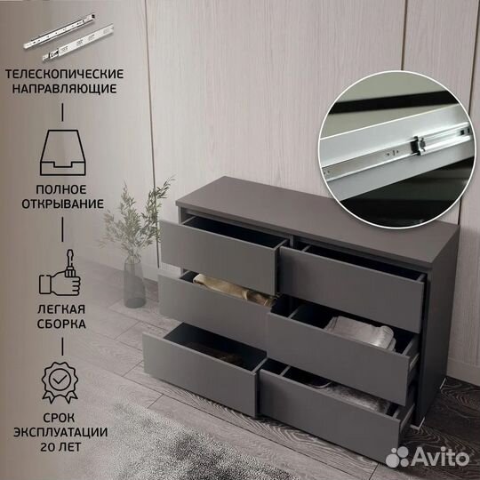 Комод новый матовый (аналог IKеа)