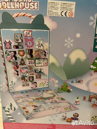 Адвент календарь Gabby's Dollhouse Домик Габби