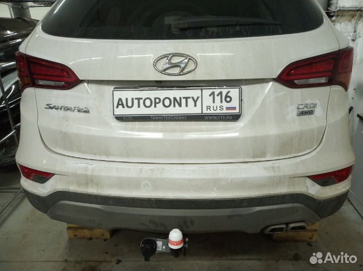Фаркоп Hyundai Santa Fe