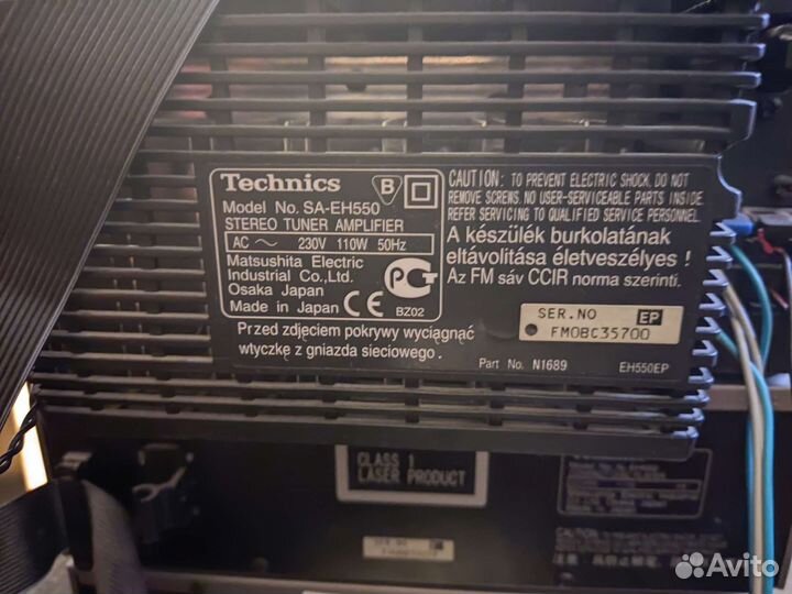 Музыкальный центр technics 550