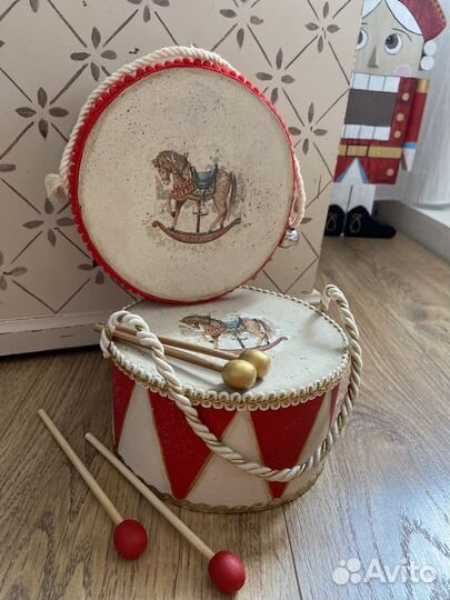 Барабан новогоднее украшение