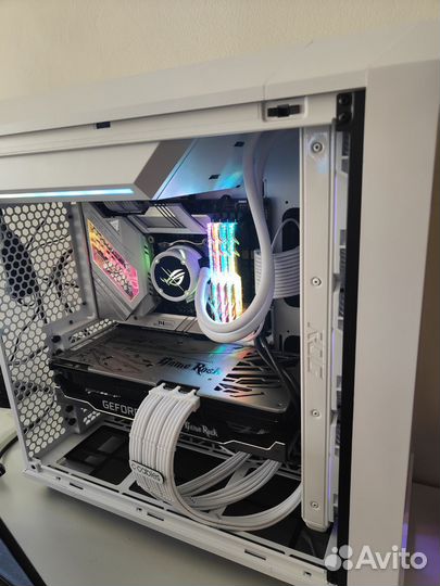 Asus Rog strix LC II 360 white Водянка