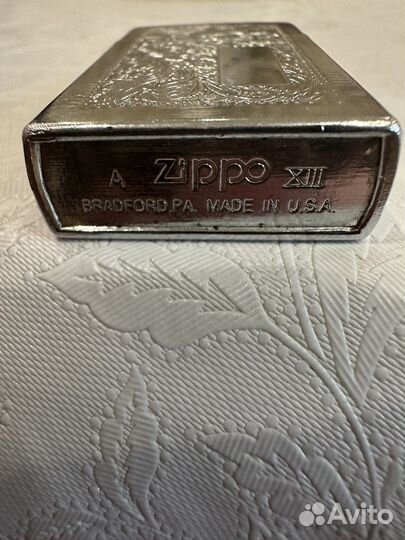 Зажигалка zippo бу