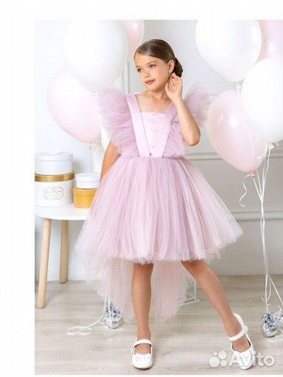 Платье праздничное нарядное для девочки 134 140