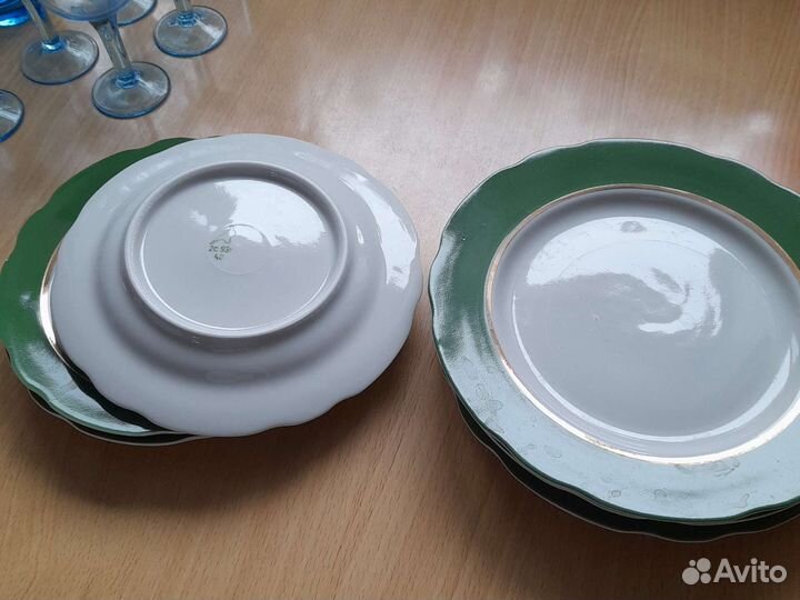 Посуда СССР фужеры тарелки кувшины
