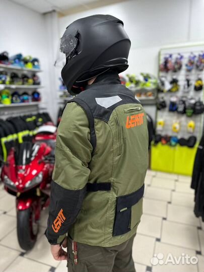 Куртка мото leatt Black