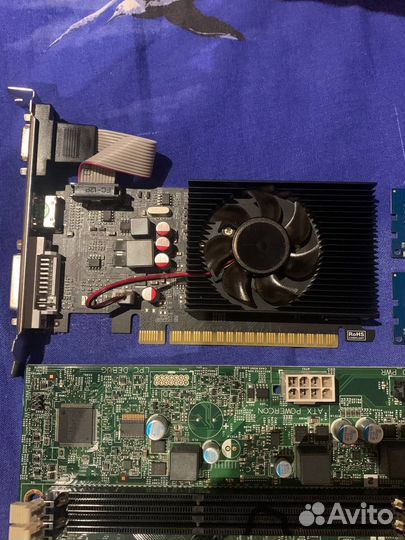 Материнская плата с процессором i3