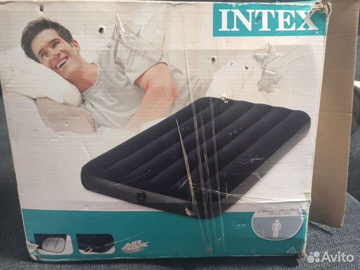 Надувной матрас intex