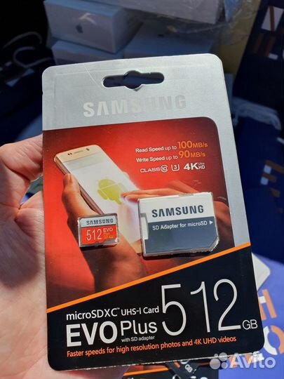 Карта памяти micro sd 512