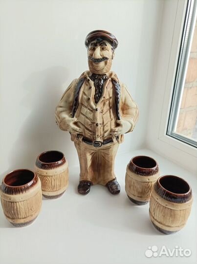 Графин-штоф с рюмками