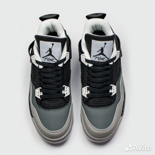 Nike Air Jordan 4 Black Grey new