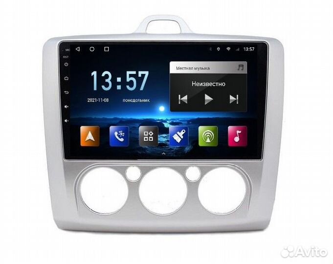 Штатная магнитола Focus 08-11 Android 11 2+32Gb