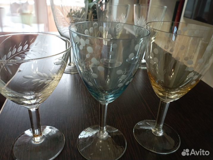 Бокалы и фужеры СССР