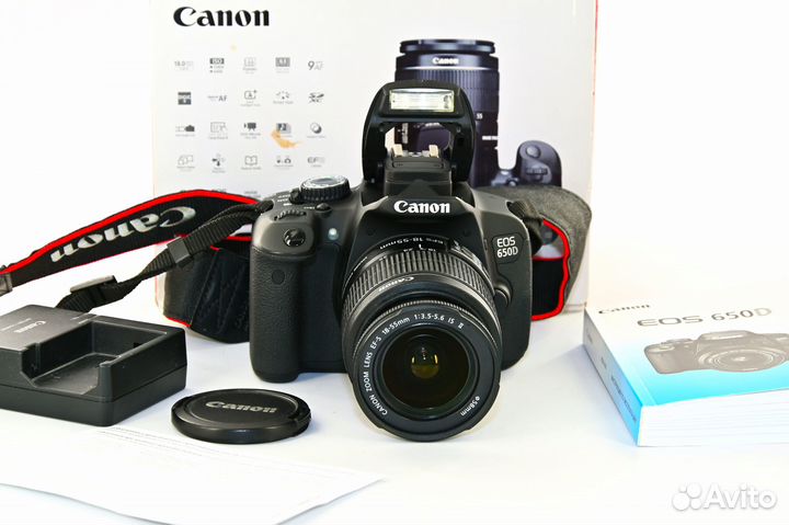 Canon EOS 650D/T4i 18.0MP цифрозеркалка kit 18-55