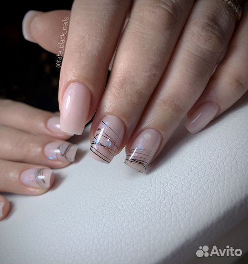 Наращивание ногтей, Гель-лак, Дизайн