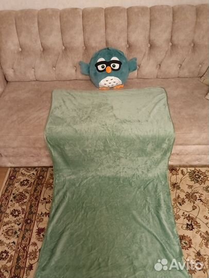 Мягкая игрушка с пледом