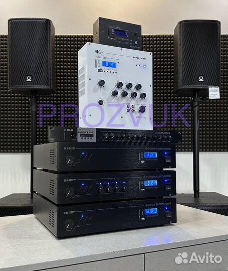 Профессиональные усилители CVGaudio