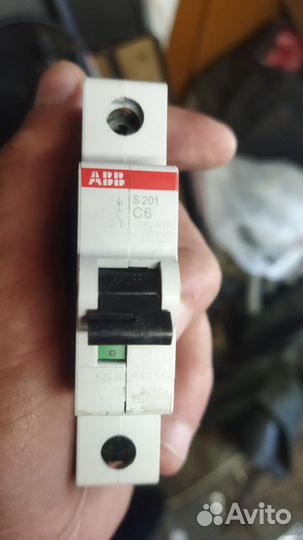 Автоматический выключатель abb C6