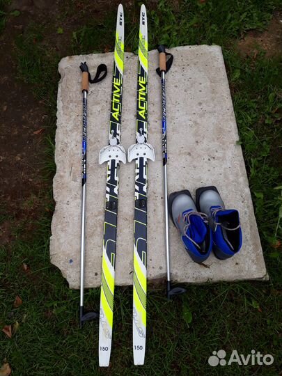 Лыжи беговые детские 150