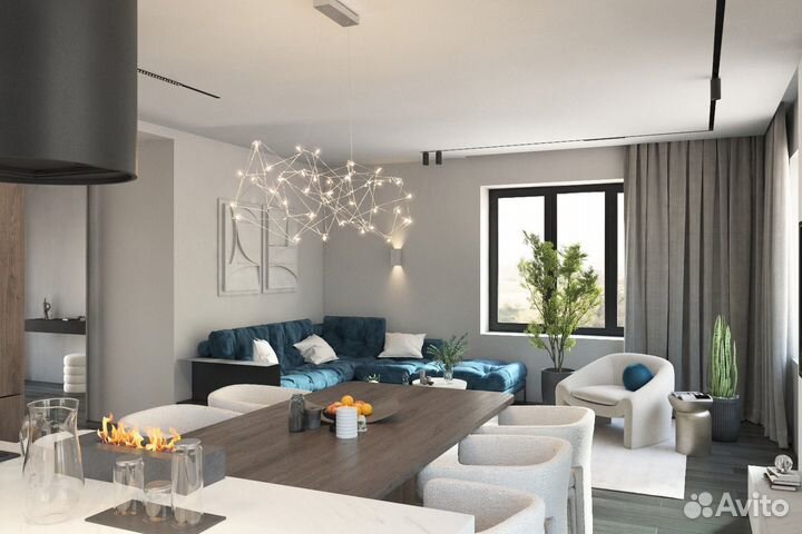 Дизайн интерьера под ключ