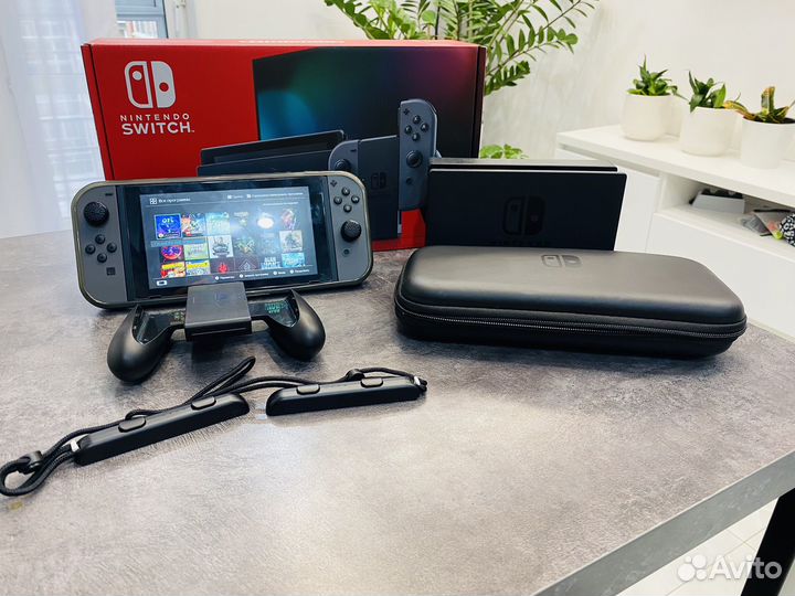 Nintendo switch rev 2, прошитая