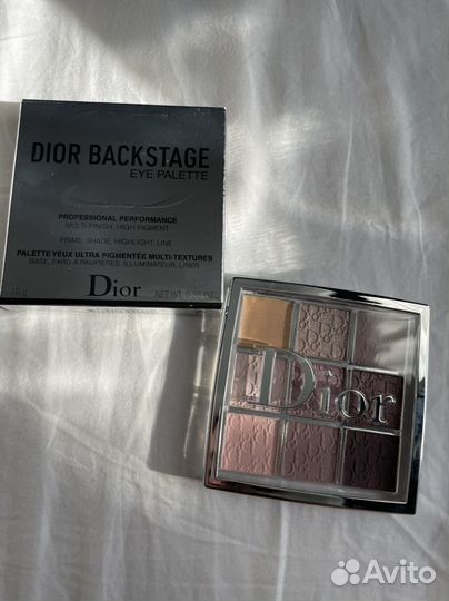 Тени для век dior backstage