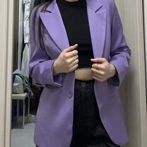 Пиджак женский фиолетовый 42-44