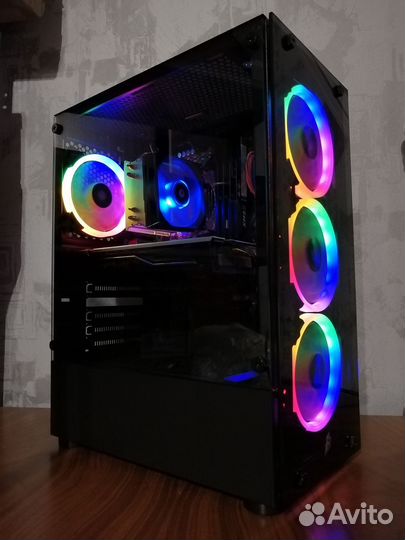 Игровой компьютер intel core i7+RX470 8gb