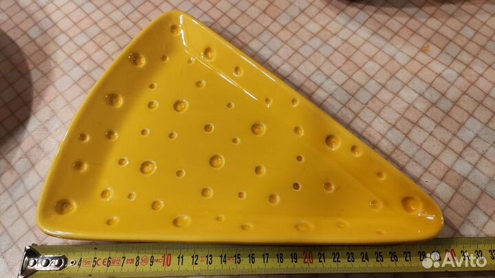 Тарелка дизайнерская сыр бренд Elan Gallery