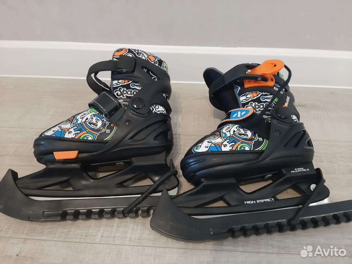 Коньки детские раздвижные Nordway р-р 26-31